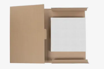 Prodigi cardboard shipping box for framed prints